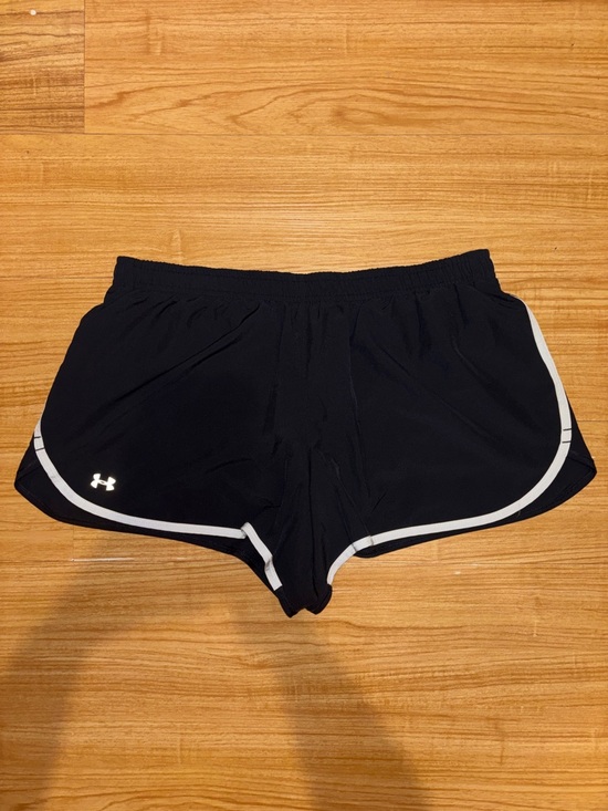 Under Armour Pants - Under Armour Black Athletic Shorts with White Trim